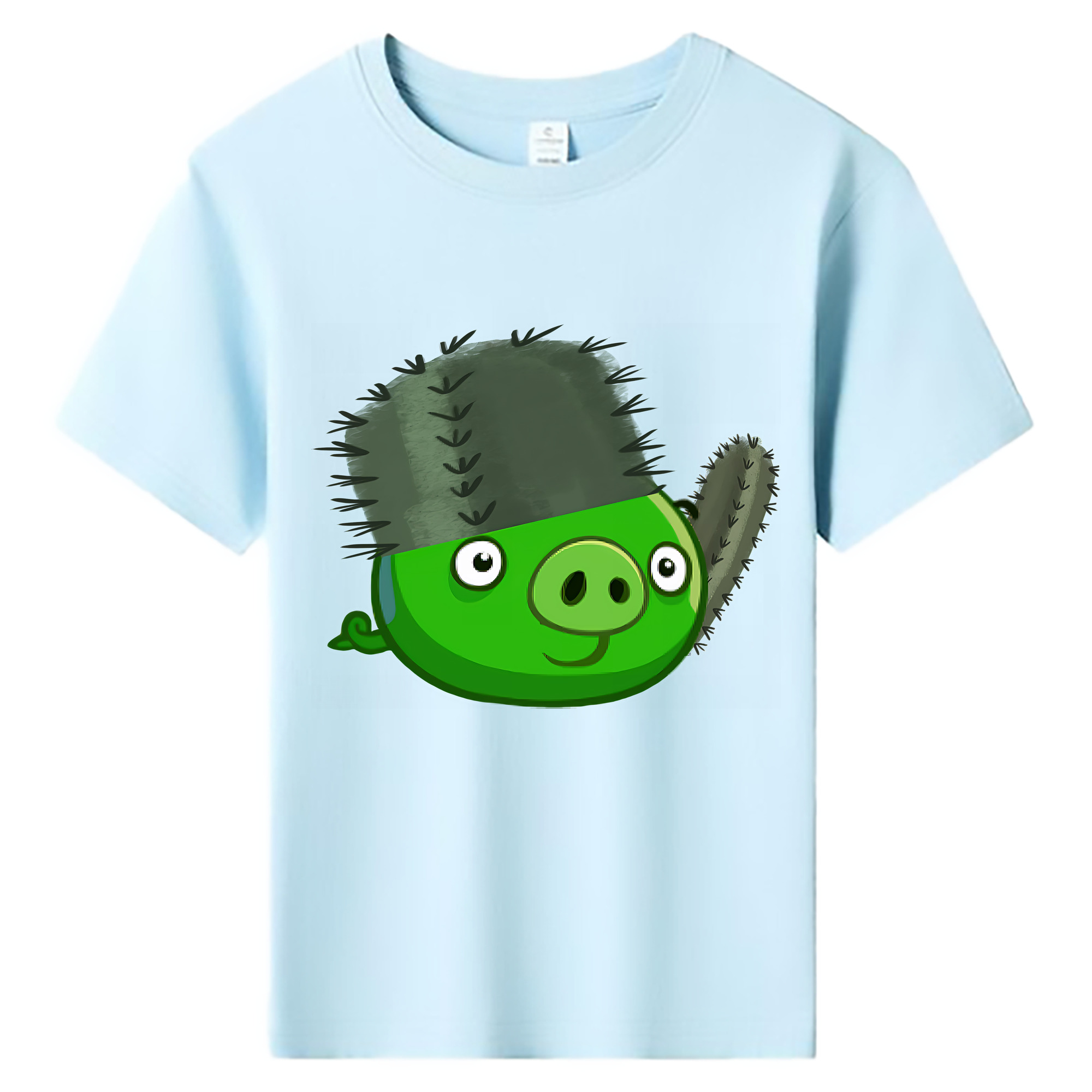 （画像用） Angry Birds アングリーバード 綿100％キッズTシャツ（フロントプリント）